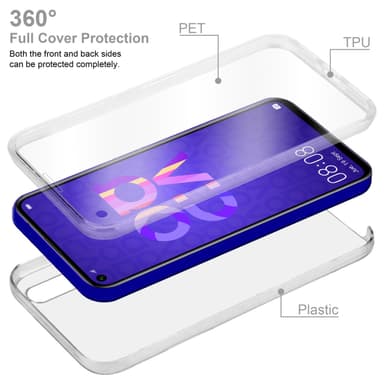 Honor 20 / 20S / Huawei NOVA 5T Deksel 360 Case Cover