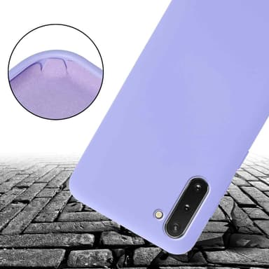 Deksel Samsung Galaxy NOTE 10 med Halskjede (lilla)