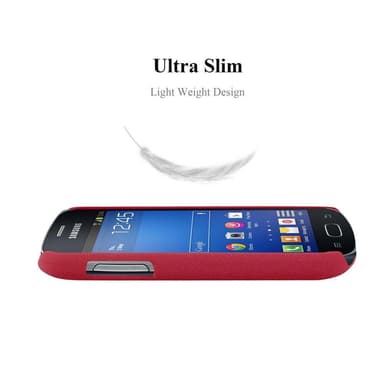 Samsung Galaxy TREND LITE Hardt Deksel Cover (rød)