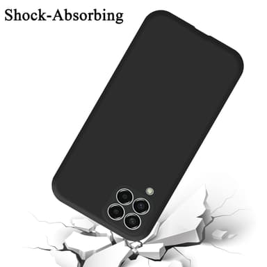 Samsung Galaxy M33 5G silikondeksel case (svart)