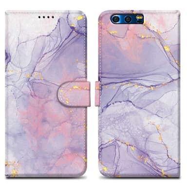 Honor 9 lommebokdeksel etui (lilla)