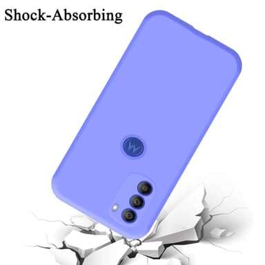 Motorola MOTO G51 5G silikondeksel case (Lilla)