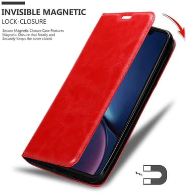 iPhone 11 PRO MAX lommebokdeksel case (rød)