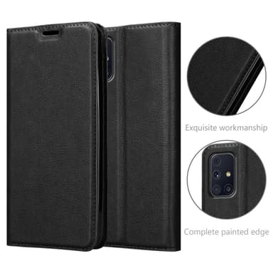 Samsung Galaxy M31s lommebokdeksel case (svart)