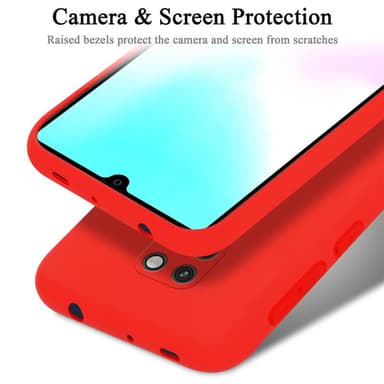 Huawei MATE 20 silikondeksel case (rød)