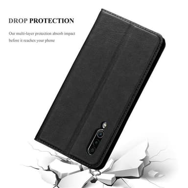 MEIZU 16Xs lommebokdeksel case (svart)