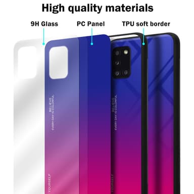 Deksel Samsung Galaxy A31 Case Cover (svart)