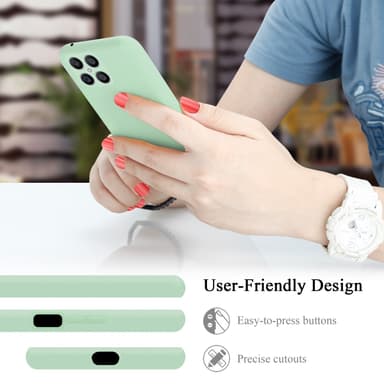 Honor X8 silikondeksel case (grønn)