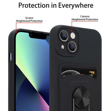 iPhone 13 Deksel case (Svart)