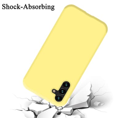 Samsung Galaxy A13 5G silikondeksel case (gul)