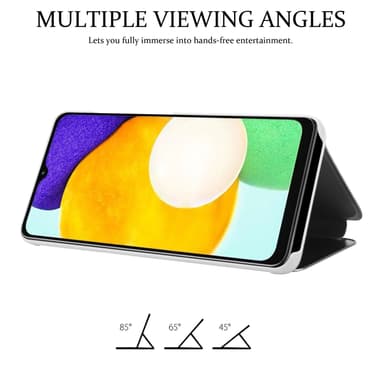 Samsung Galaxy A13 5G lommebokdeksel etui (sølv)