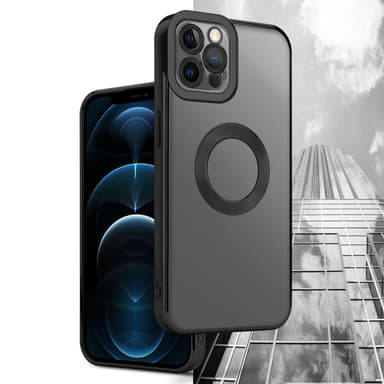 iPhone 12 PRO MAX silikondeksel Krom case