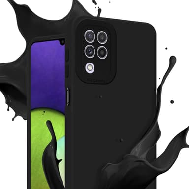 Samsung Galaxy A22 4G Deksel case (svart)