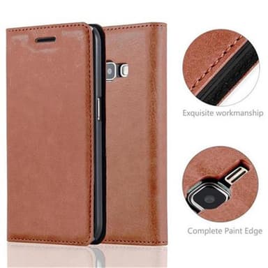 Samsung Galaxy J1 2016 lommebokdeksel case (brun)