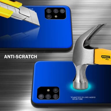 Deksel Samsung Galaxy A51 5G Case Cover (Svart)