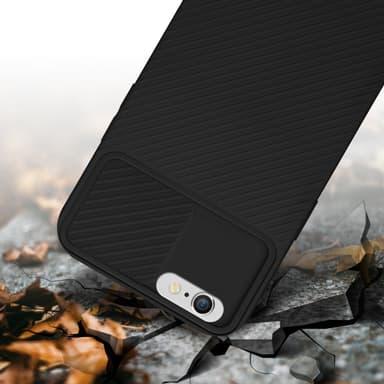 Deksel iPhone 6 PLUS / 6S PLUS cover (svart)