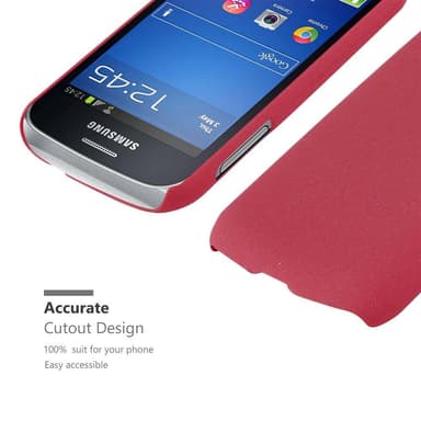 Samsung Galaxy TREND LITE Hardt Deksel Cover (rød)