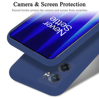 OnePlus Nord CE 2 5G silikondeksel case (Blå)