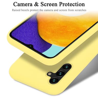 Samsung Galaxy A13 5G silikondeksel case (gul)