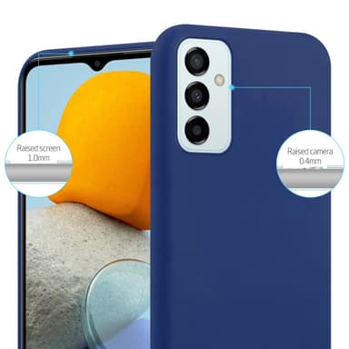 Deksel Samsung Galaxy M23 5G Silikon cover (blå)