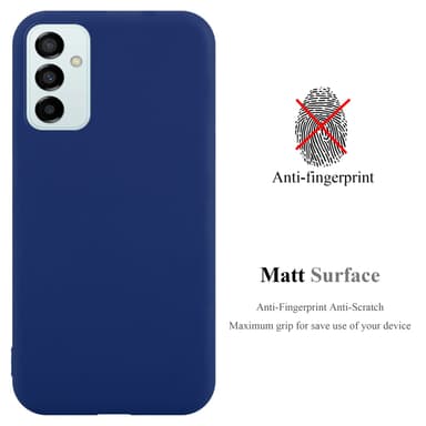 Deksel Samsung Galaxy M23 5G Silikon cover (blå)