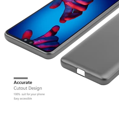 Deksel Huawei P20 Case Cover (grå)