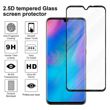 Huawei P30 PRO Skjermbeskytter Skärmskydd (svart)