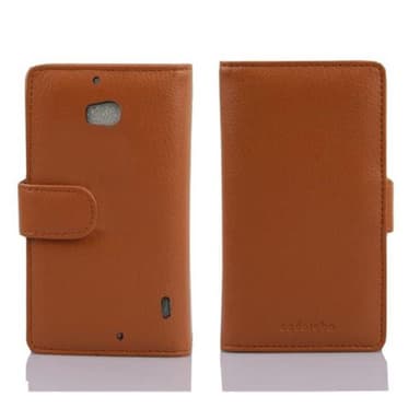 Nokia Lumia 929 / 930 lommebokdeksel case (brun)