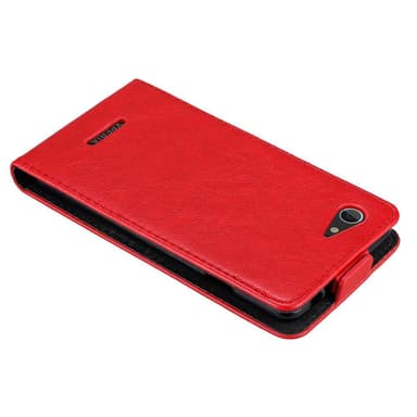 Sony Xperia E3 deksel flip cover (rød)