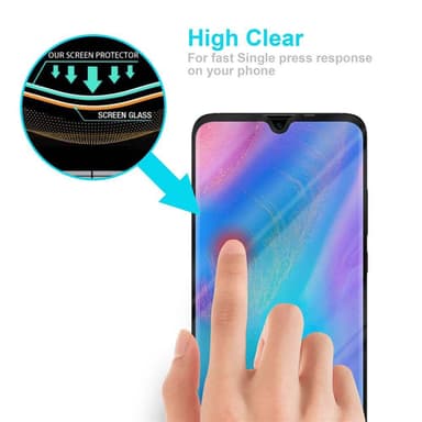 Huawei P30 PRO Skjermbeskytter Skärmskydd (svart)