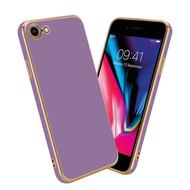 iPhone 7 / 7S / 8 / SE 2020 silikondeksel case (lilla)