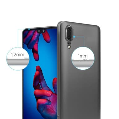 Deksel Huawei P20 Case Cover (grå)