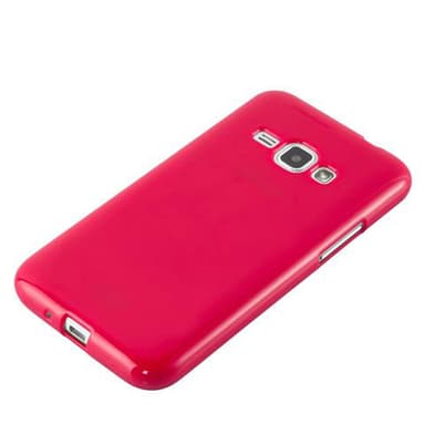 Samsung Galaxy J1 2015 Deksel Case Cover (rød)