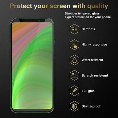 Xiaomi BLACK SHARK 2 PRO 3x Skjermbeskytter Skärmskydd