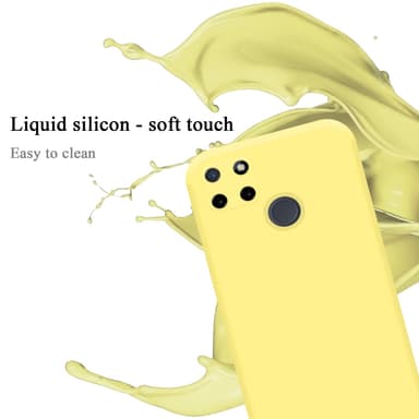 Realme C21Y / C25Y silikondeksel case (gul)