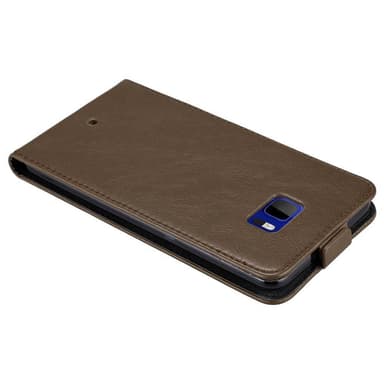 HTC U ULTRA deksel flip cover (brun)