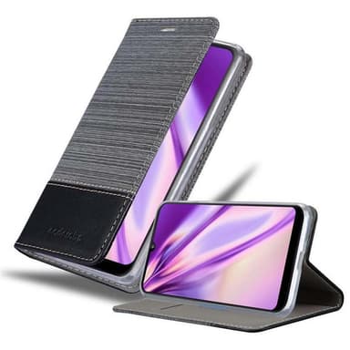 Motorola MOTO E6 PLUS lommebokdeksel etui (grå)