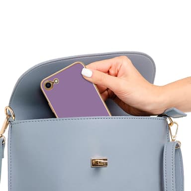 iPhone 7 / 7S / 8 / SE 2020 silikondeksel case (lilla)