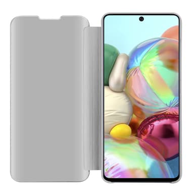 Samsung Galaxy A71 4G lommebokdeksel etui (sølv)