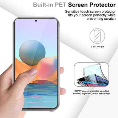 Xiaomi RedMi NOTE 10 PRO Deksel 360 Case Cover