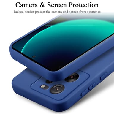 Xiaomi 13T / 13T Pro silikondeksel case (Blå)