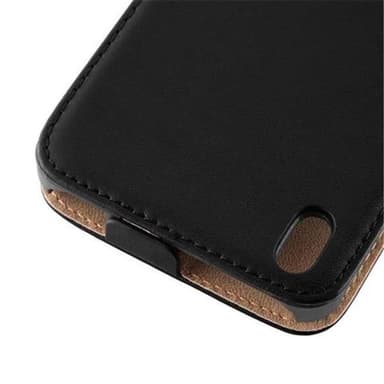 HTC Desire 816 Deksel Flip Case (svart)