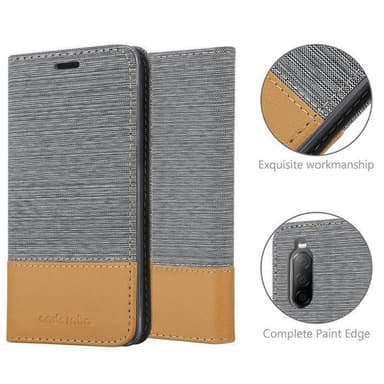 Sony Xperia 10 II lommebokdeksel etui (grå)