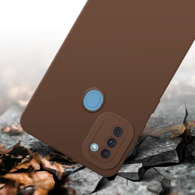 Samsung Galaxy A11 / M11 Deksel case (brun)