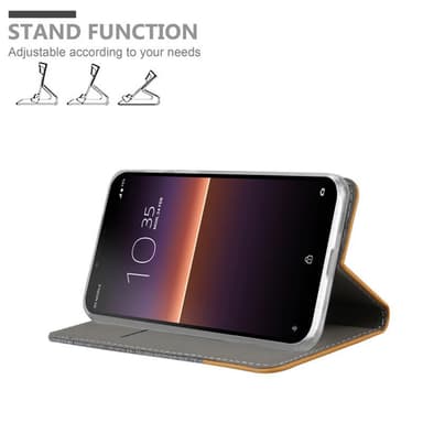 Sony Xperia 10 II lommebokdeksel etui (grå)