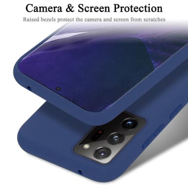 Samsung Galaxy NOTE 20 ULTRA silikondeksel case (blå)