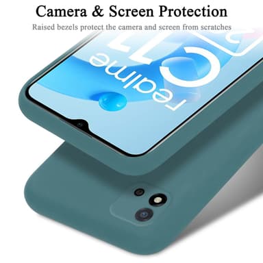 Realme C11 2021 silikondeksel case (grønn)