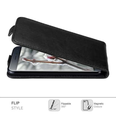 Asus ZenFone 3 (5.2 tomme) deksel flip cover (svart)