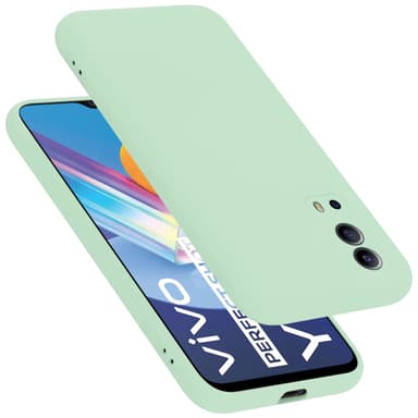 Vivo Y52 5G / Y72 5G silikondeksel case (grønn)