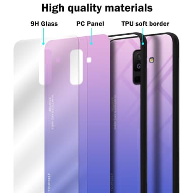 Deksel Samsung Galaxy A6 PLUS 2018 Case Cover (svart)